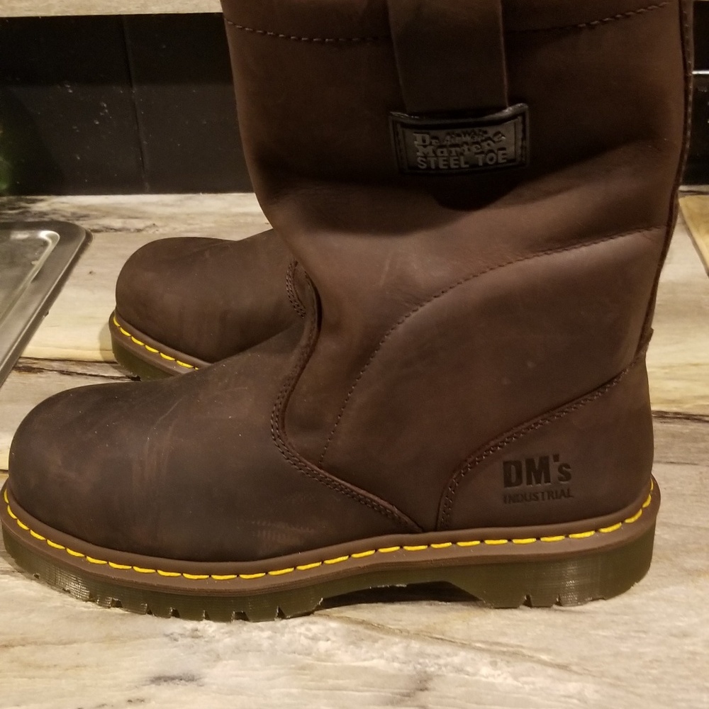 Mens steel toe boots